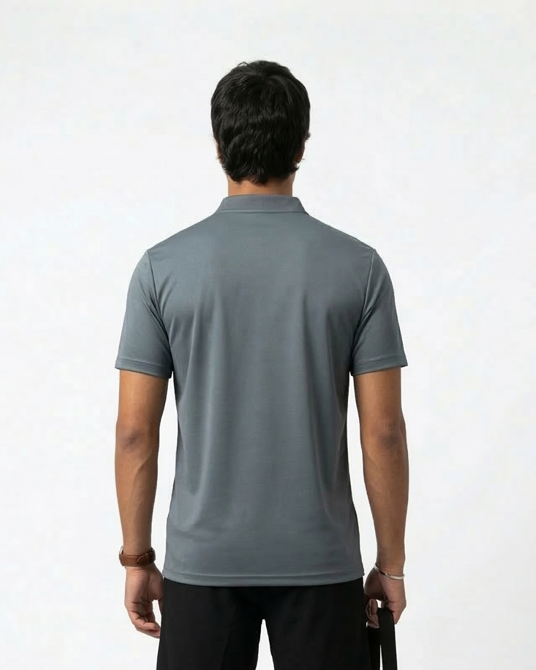 Polo Aero Zip Gris