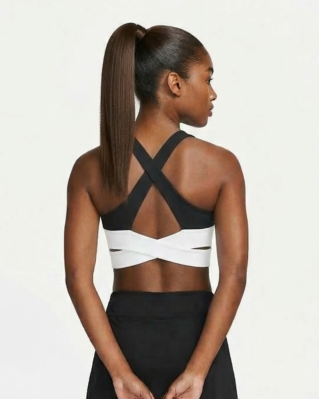 Top Flex Cross Negro