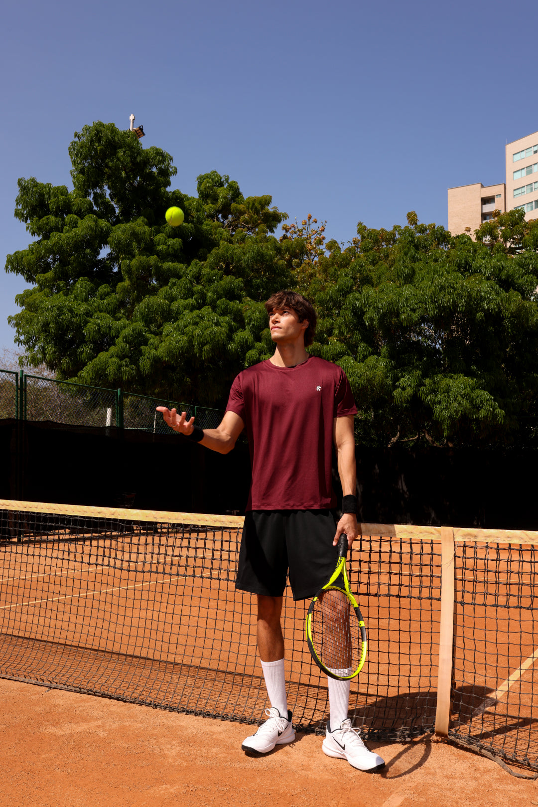Tee Core SEC Rojo Vino